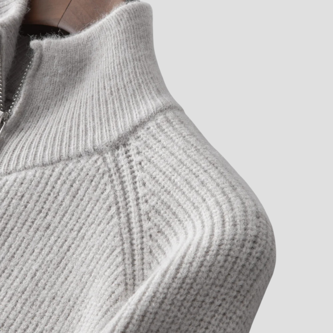 Sacha | Cardigan Zippé