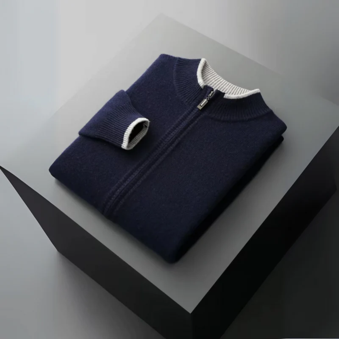 Chapin | Cardigan Bicolore Chic
