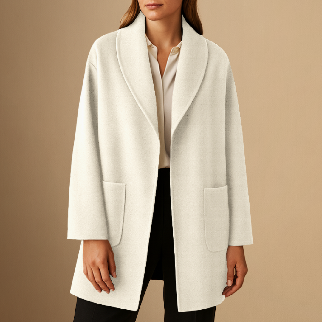 Noémie | Manteau Laine à Capuche