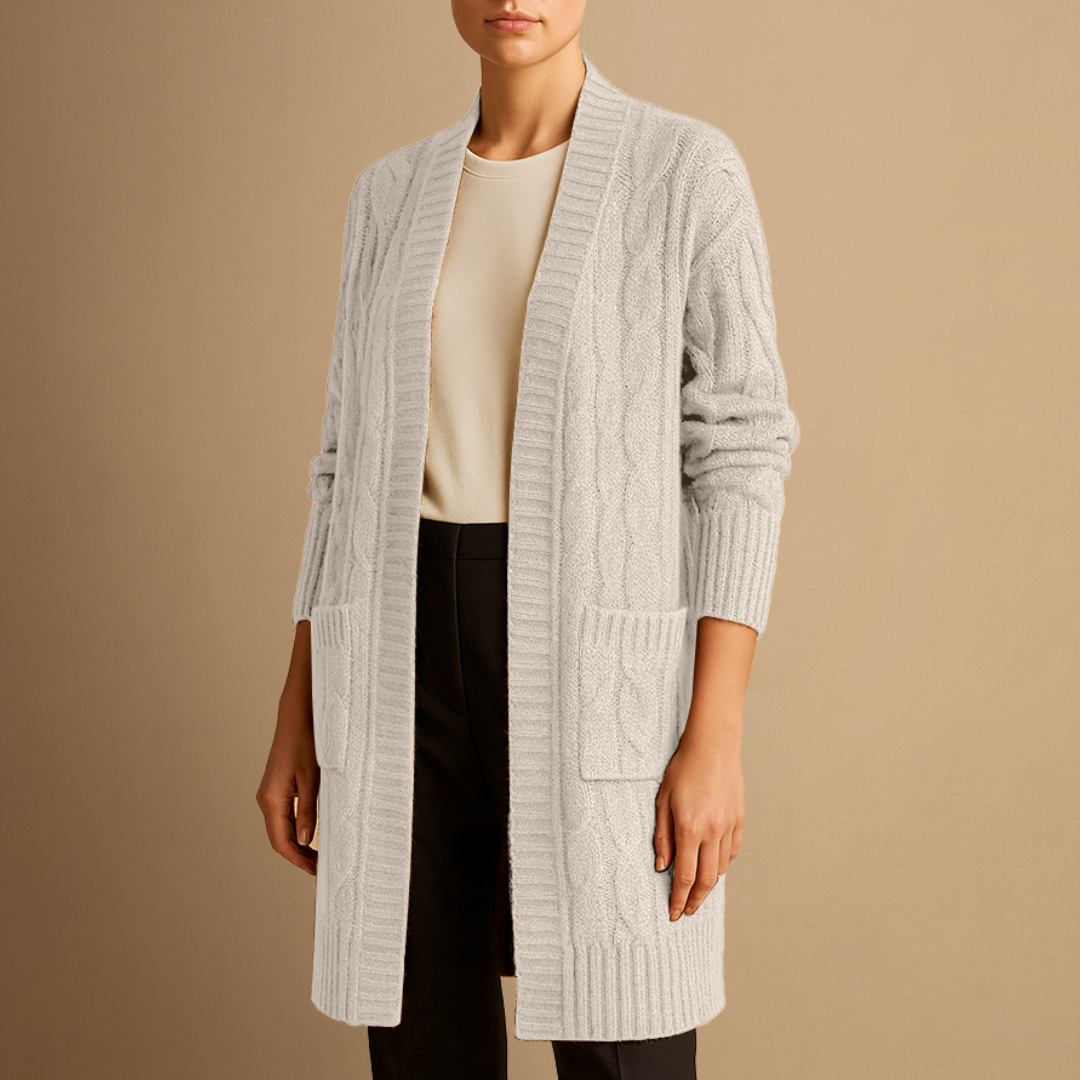 Manon | Cardigan Long à Capuche