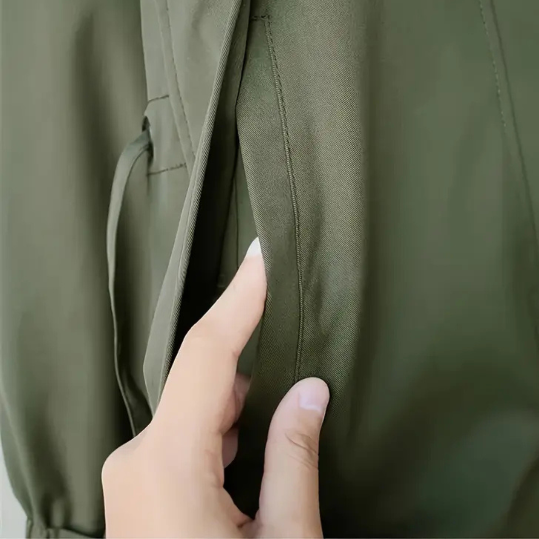 Audrey | Trench Bicolore