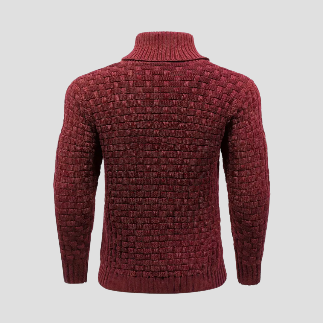 Dax | Pull Maille Col Boutonné