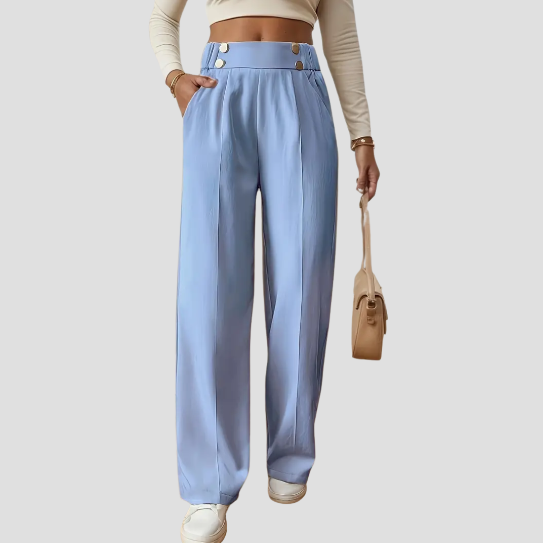 Paule | Pantalon Droit Chic