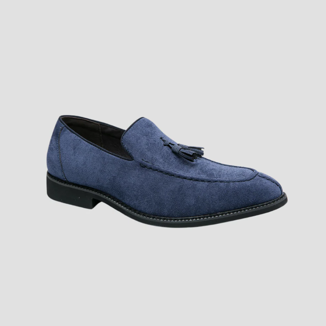 Belrois | Mocassins en Daim Souple avec Pampilles pour Homme – Confort et Raffinement