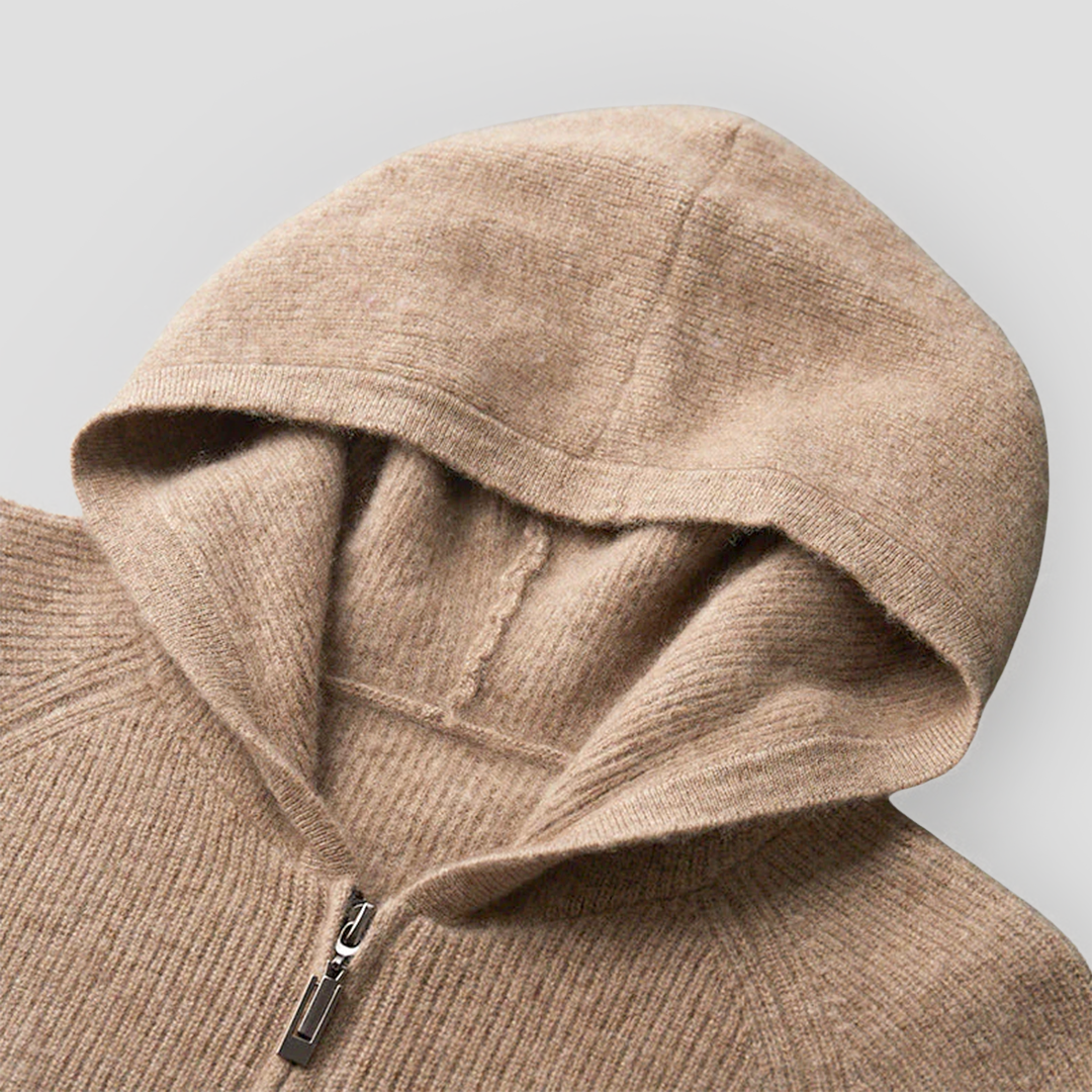 Aldric | Cardigan en Maille Zippé