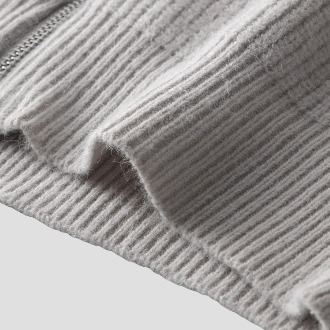 Sacha | Cardigan Zippé