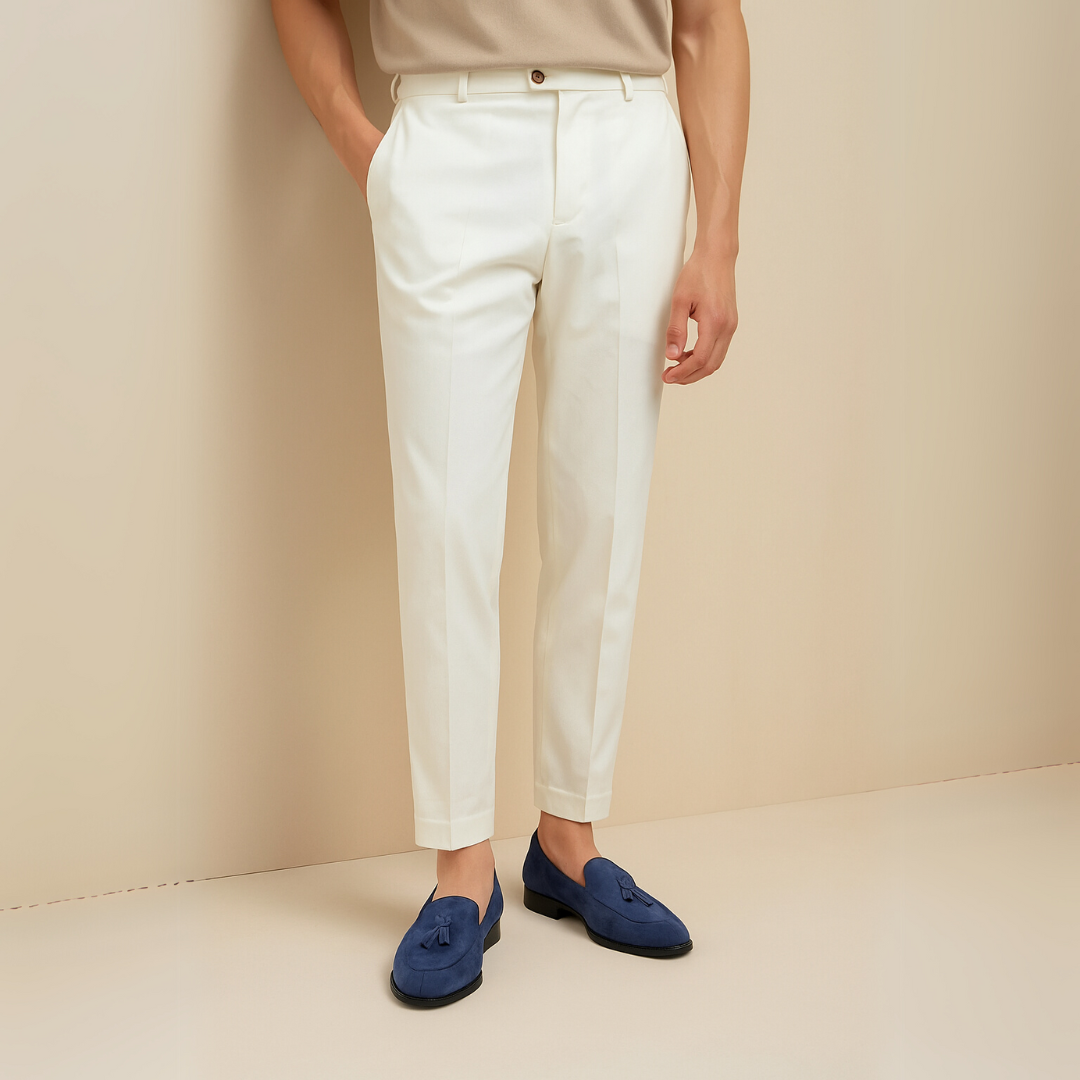 Belrois | Mocassins en Daim Souple avec Pampilles pour Homme – Confort et Raffinement