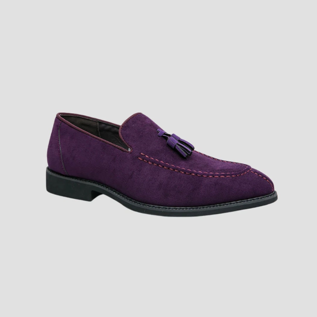 Belrois | Mocassins en Daim Souple avec Pampilles pour Homme – Confort et Raffinement