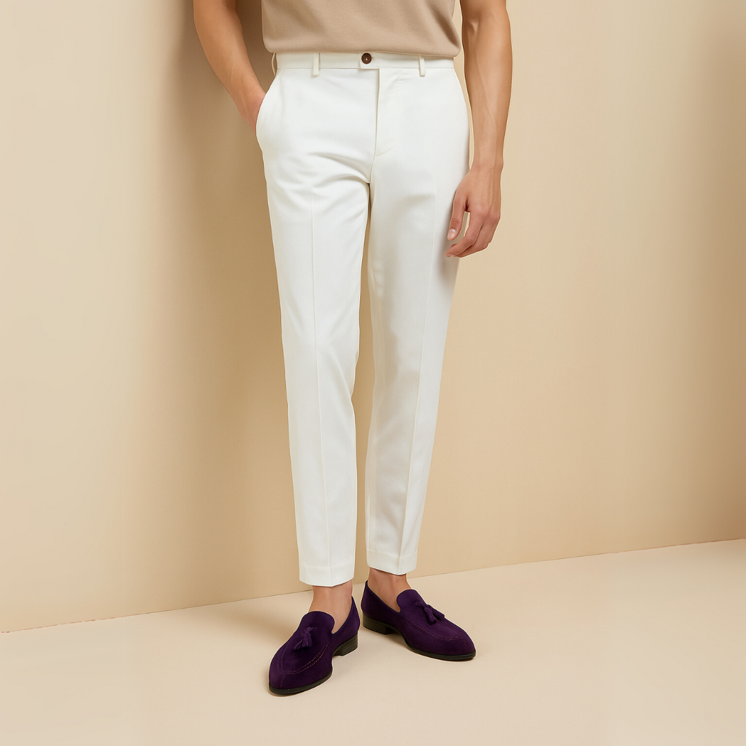 Belrois | Mocassins en Daim Souple avec Pampilles pour Homme – Confort et Raffinement