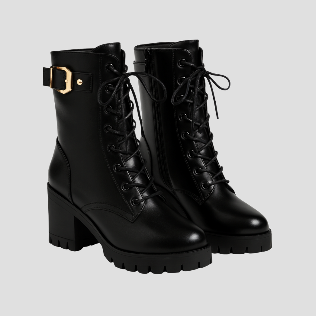 Coraline | Bottines Combat Chic