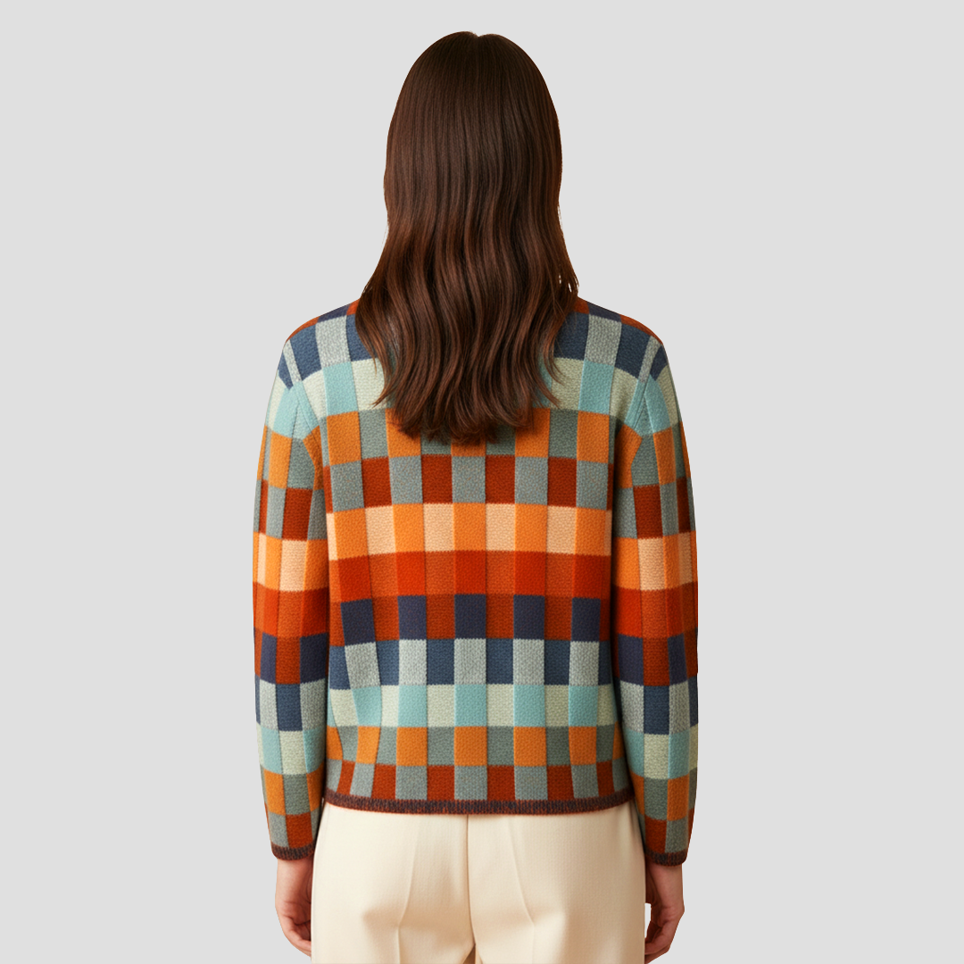 Mahaut | Pull Patchwork Chic