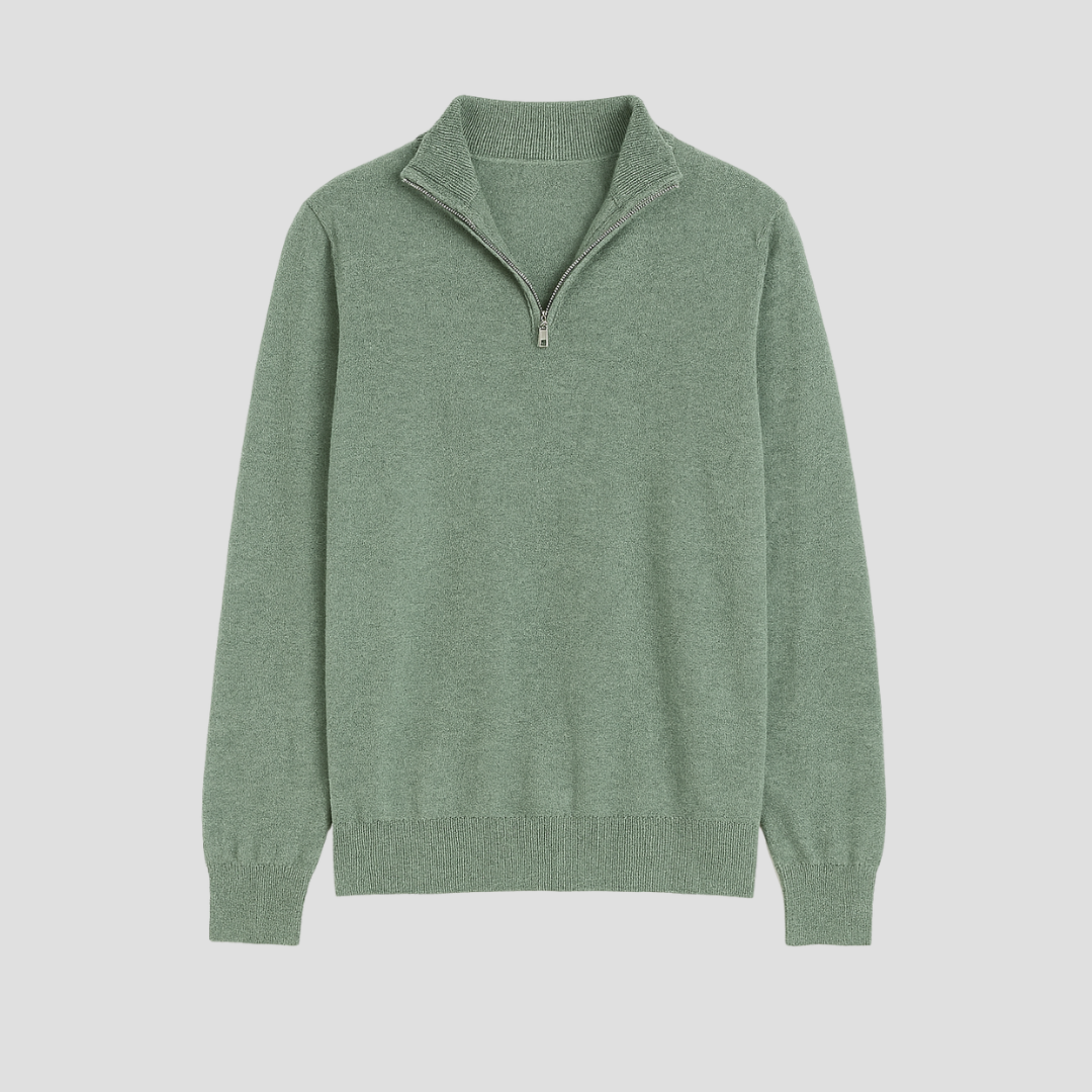 Lancelot | Pull Zippé Élégant