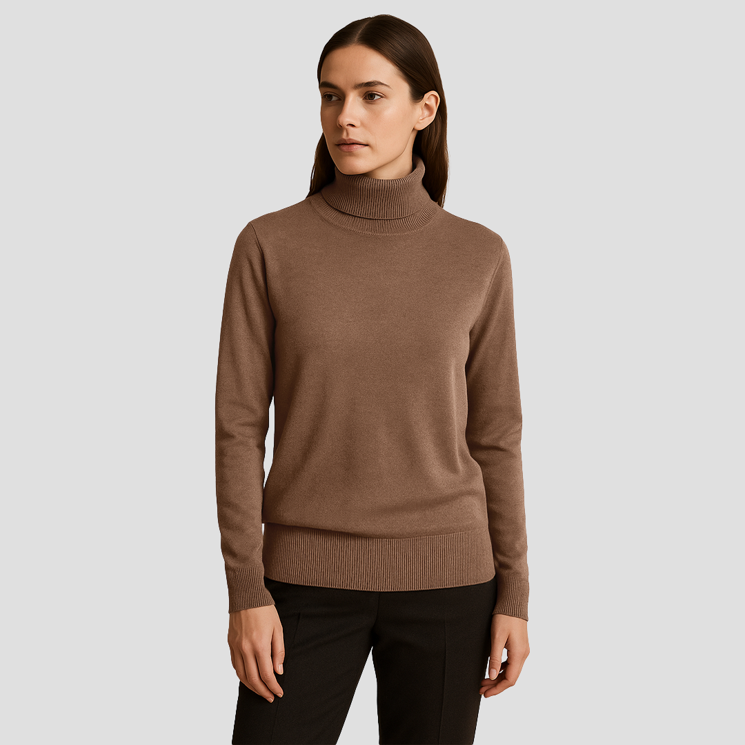 Léonie | Pull Col Roulé