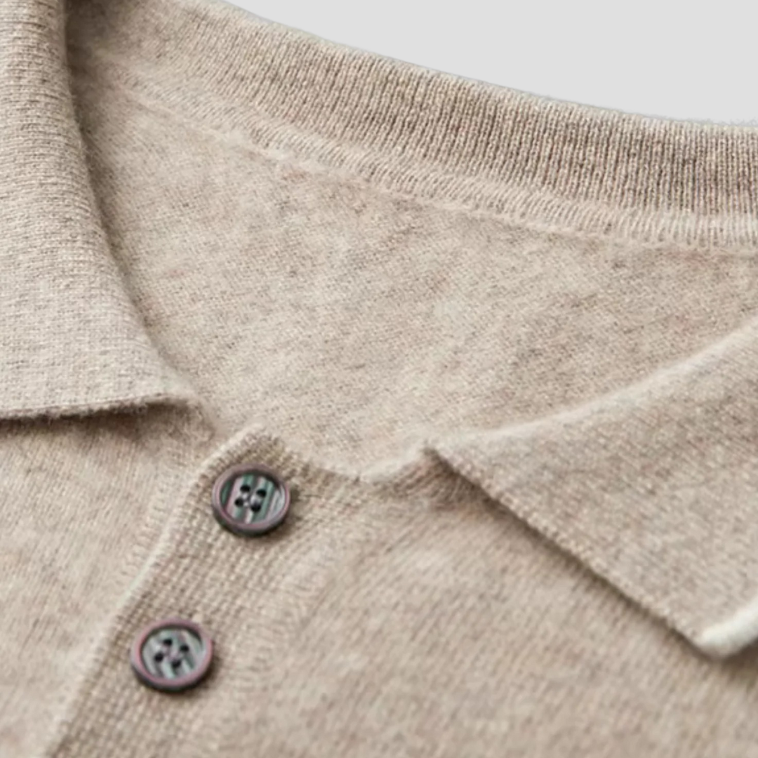 Maurille | Pull Cachemire Boutonné