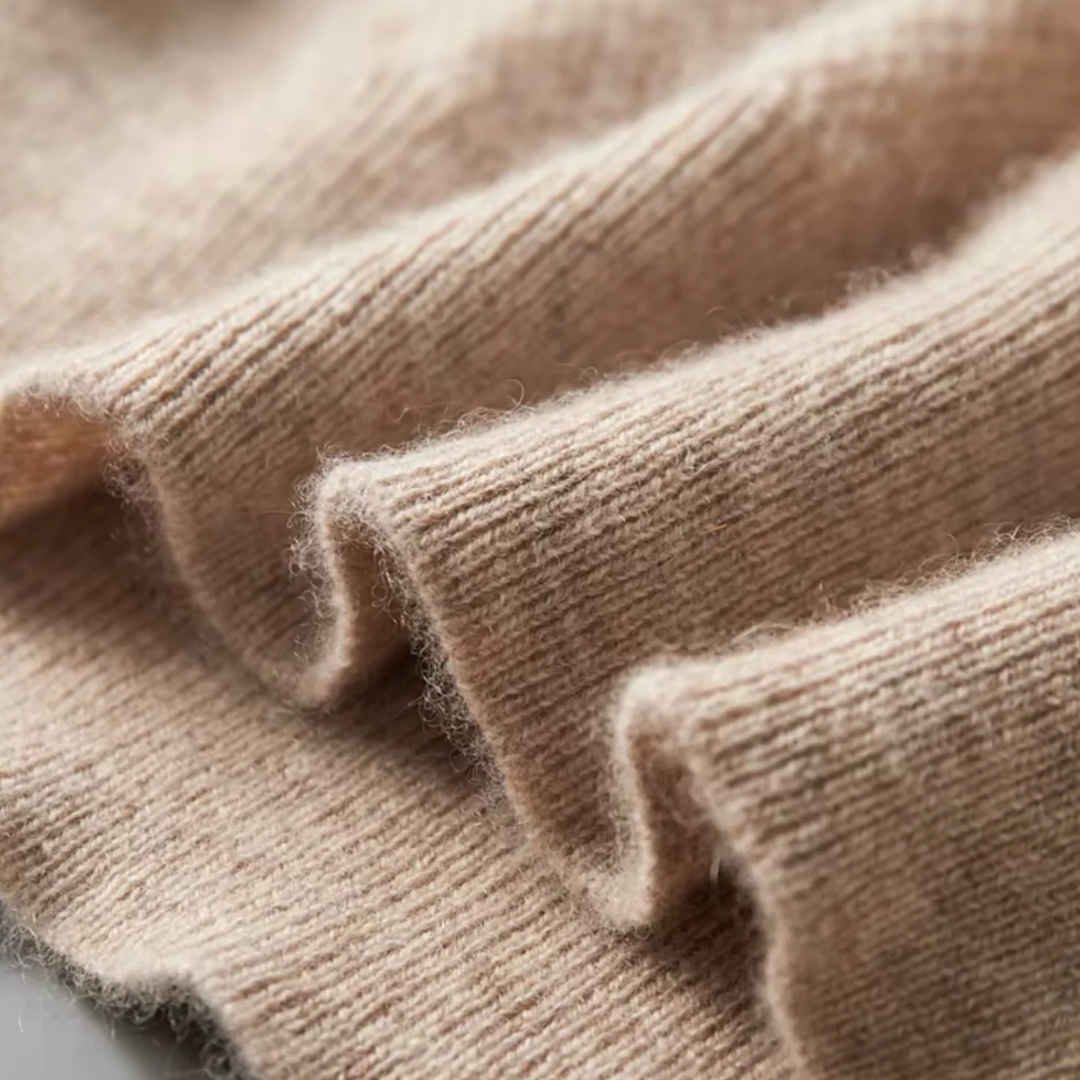 Médard | Pull Henley en Cachemire