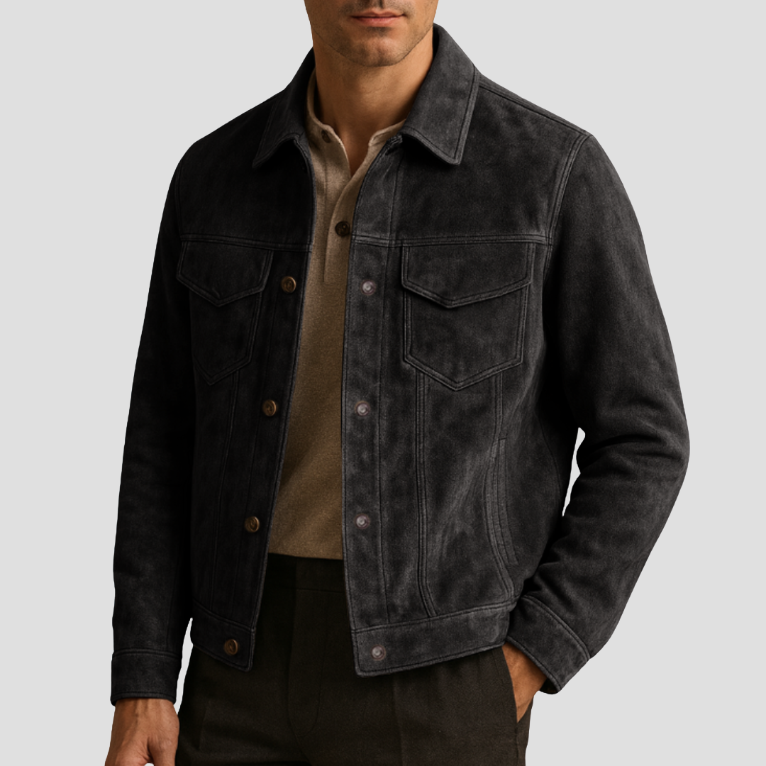 Christophe | Veste Suédée Chic