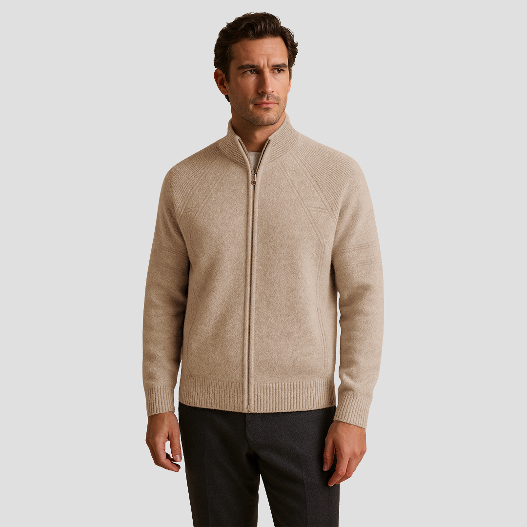 Maxence | Cardigan Zippé