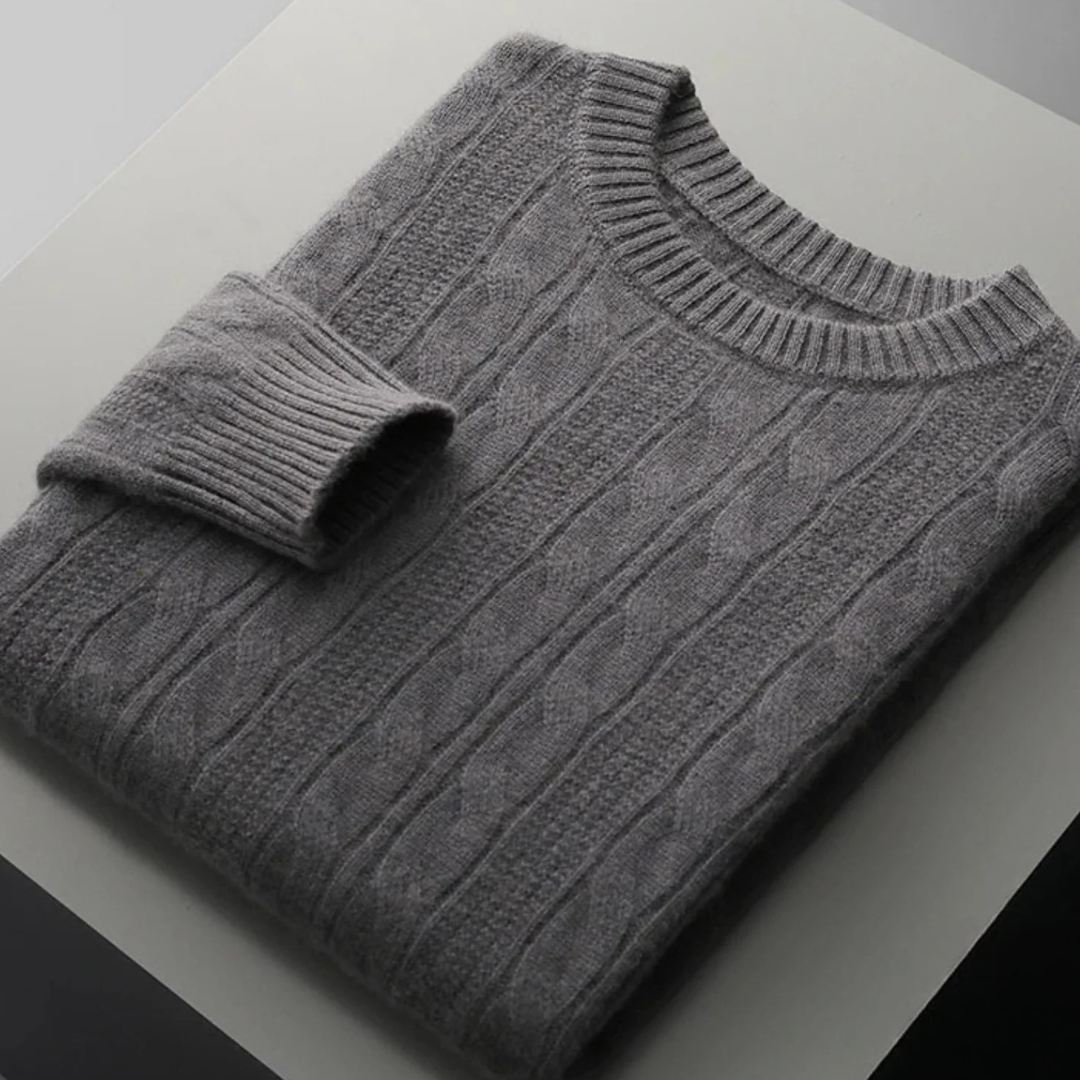 Charles | Pull Col Rond Torsadé