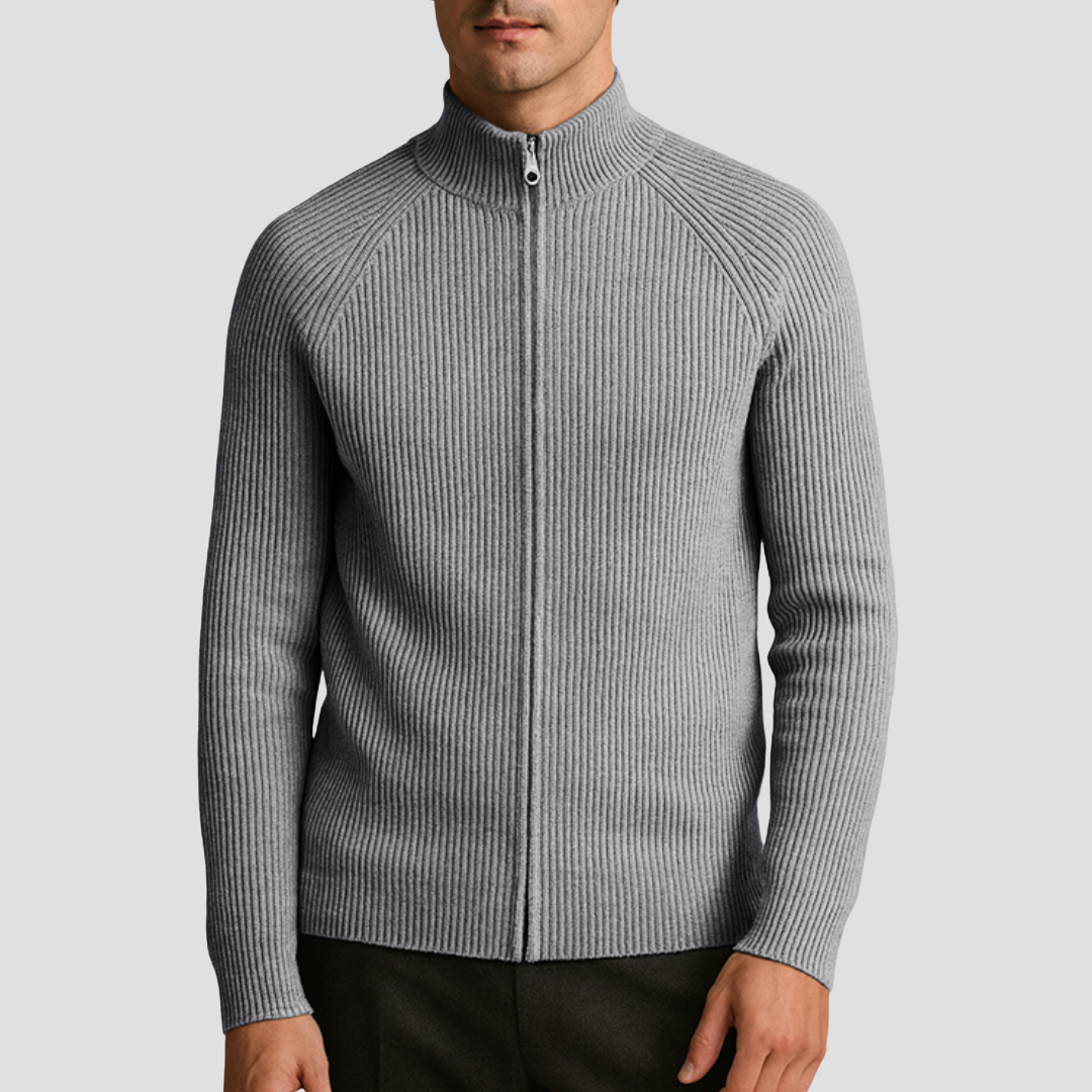 Sacha | Cardigan Zippé