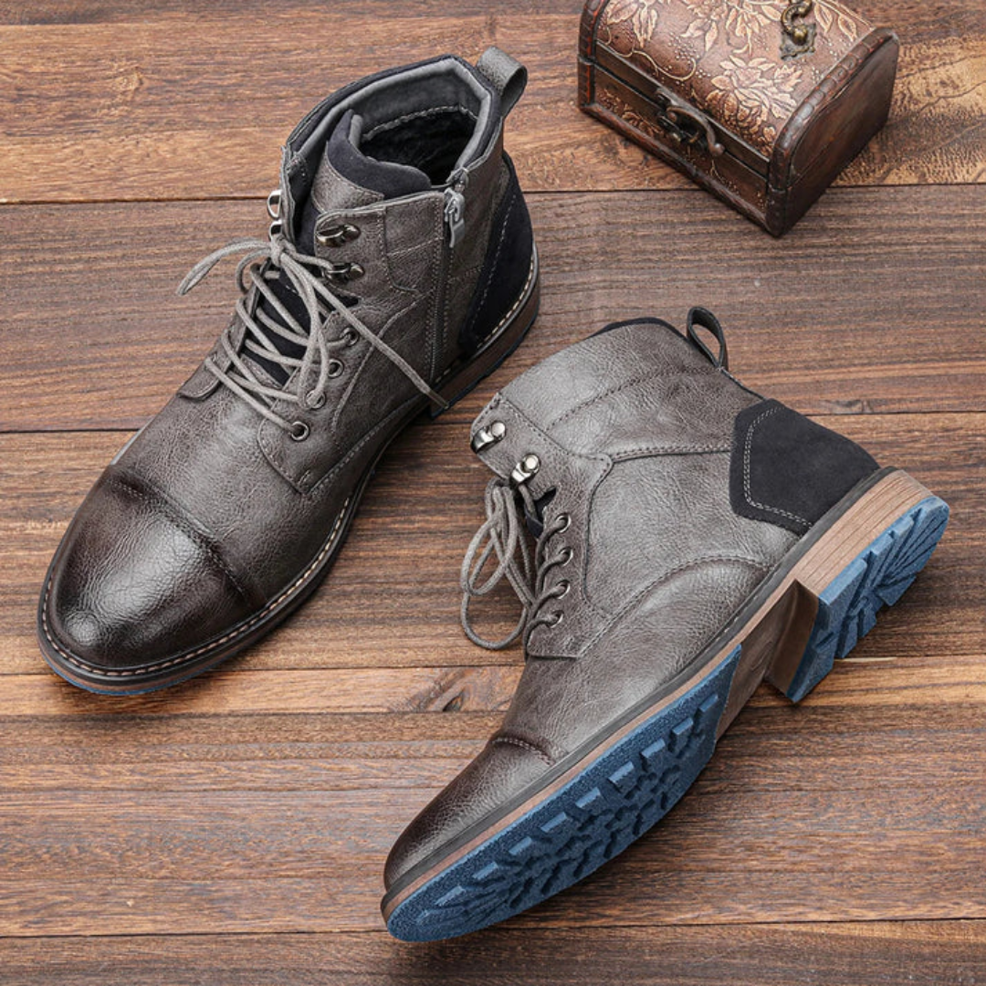 Teddy | Bottines Cuir Épurées