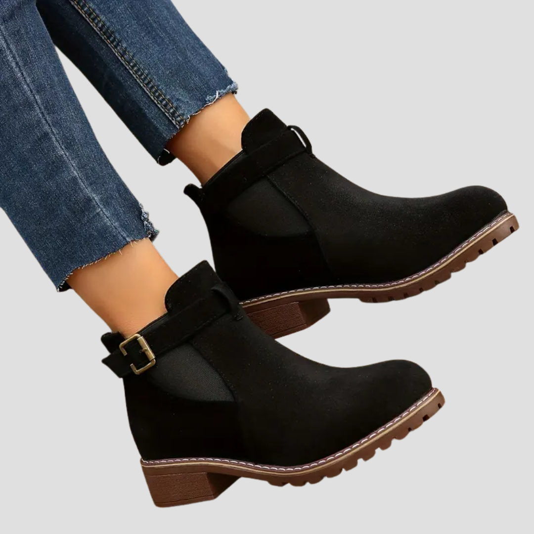 Netty | Bottines Rétro Daim