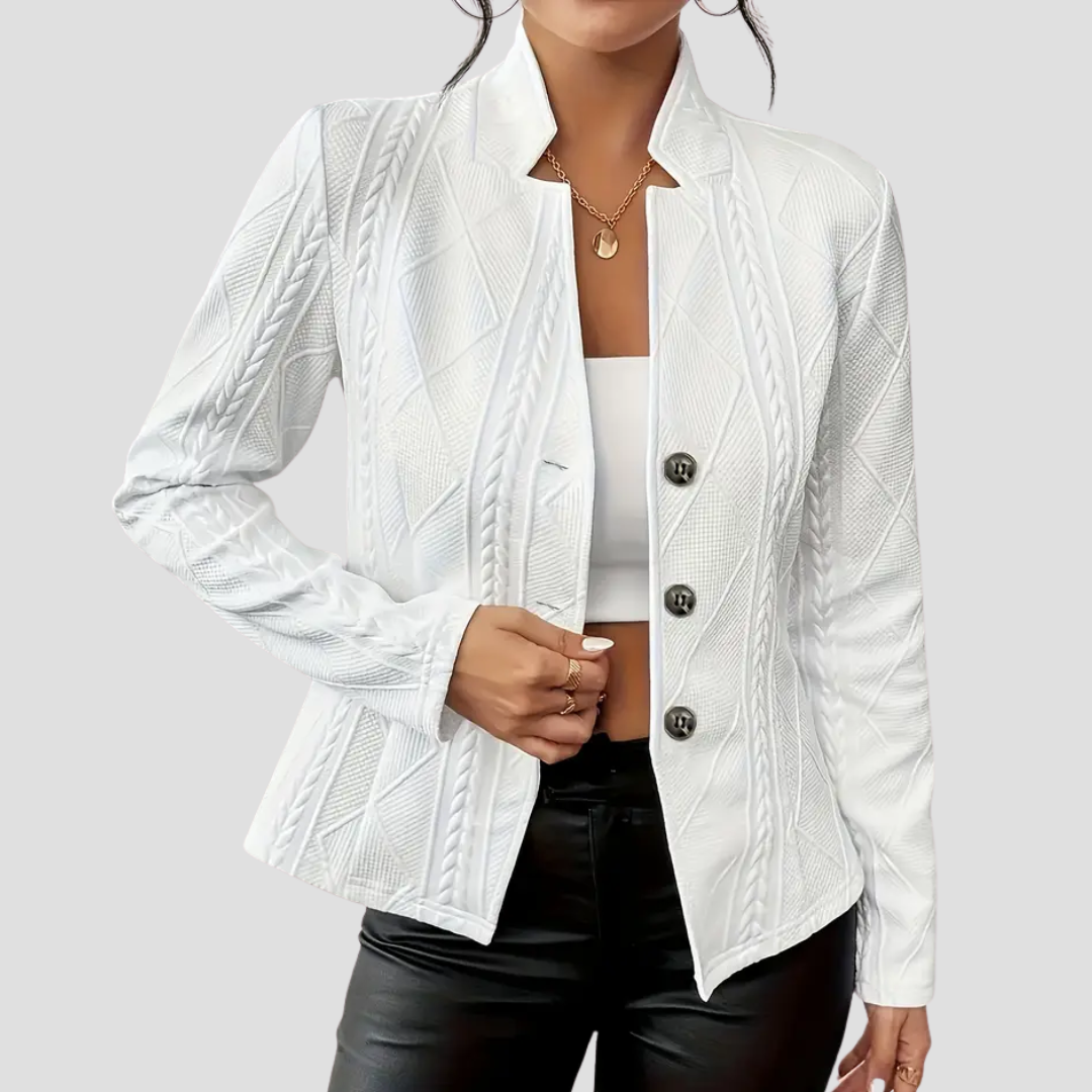 Elvira | Blazer Texturé Élégant