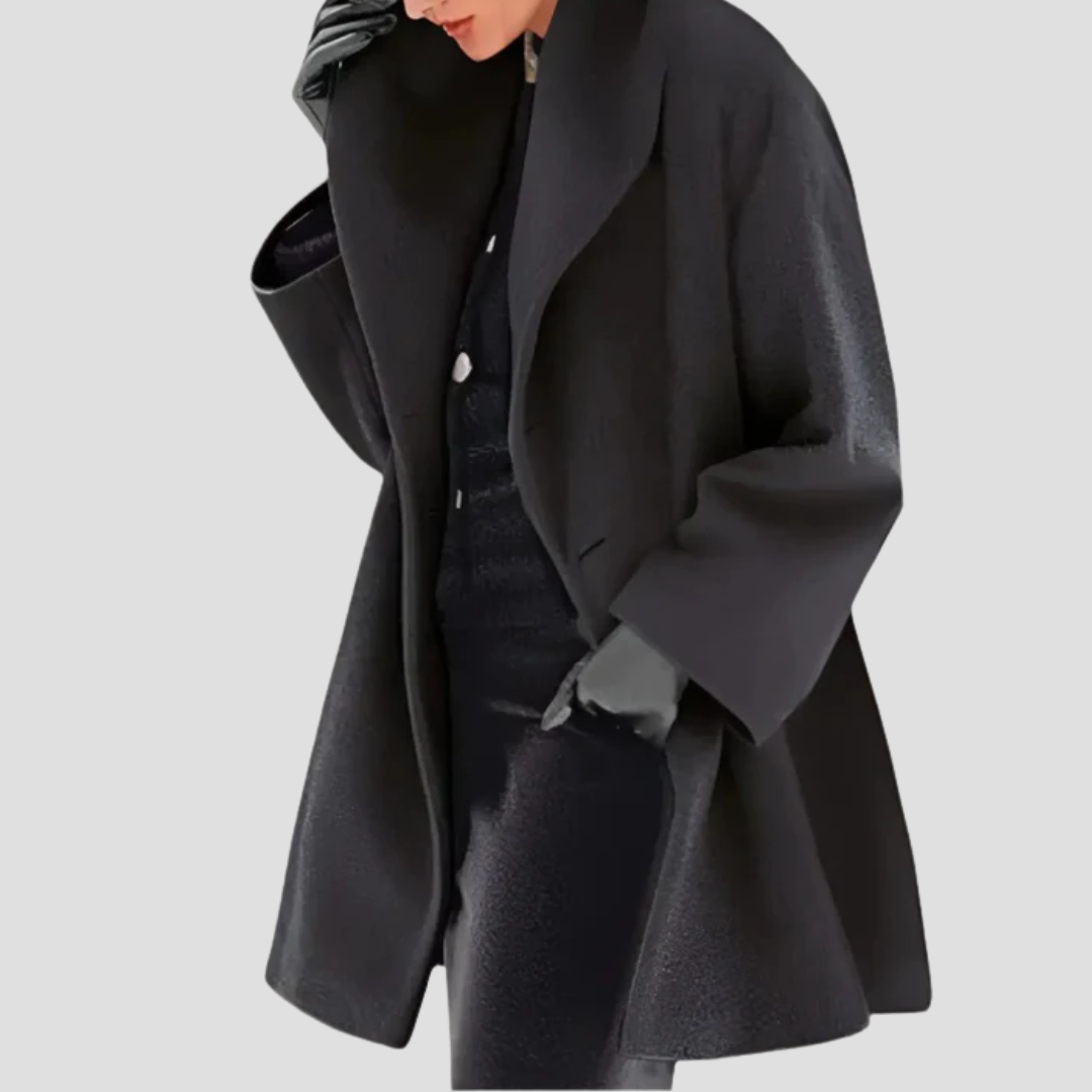 Noémie | Manteau Laine à Capuche