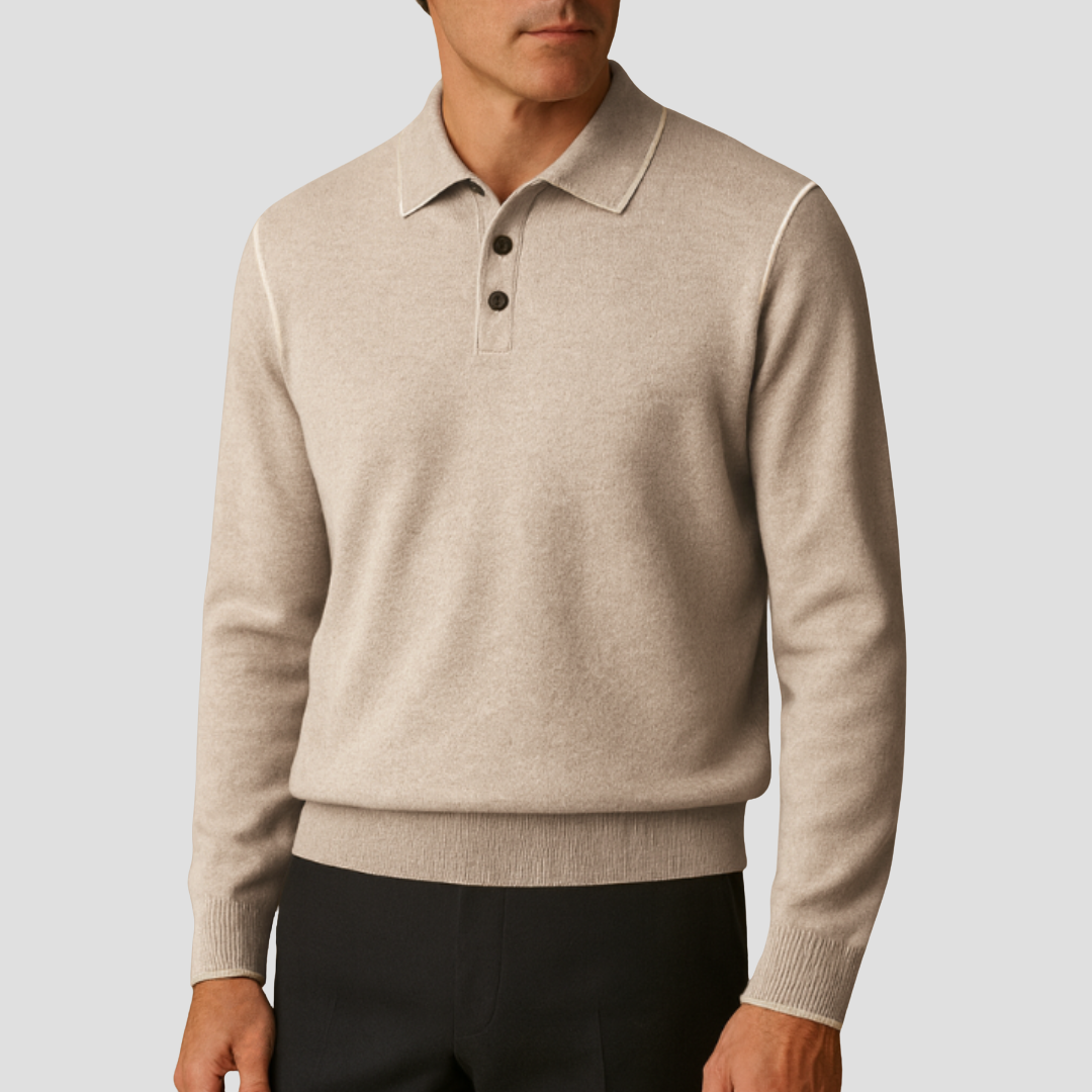 Maurille | Pull Cachemire Boutonné