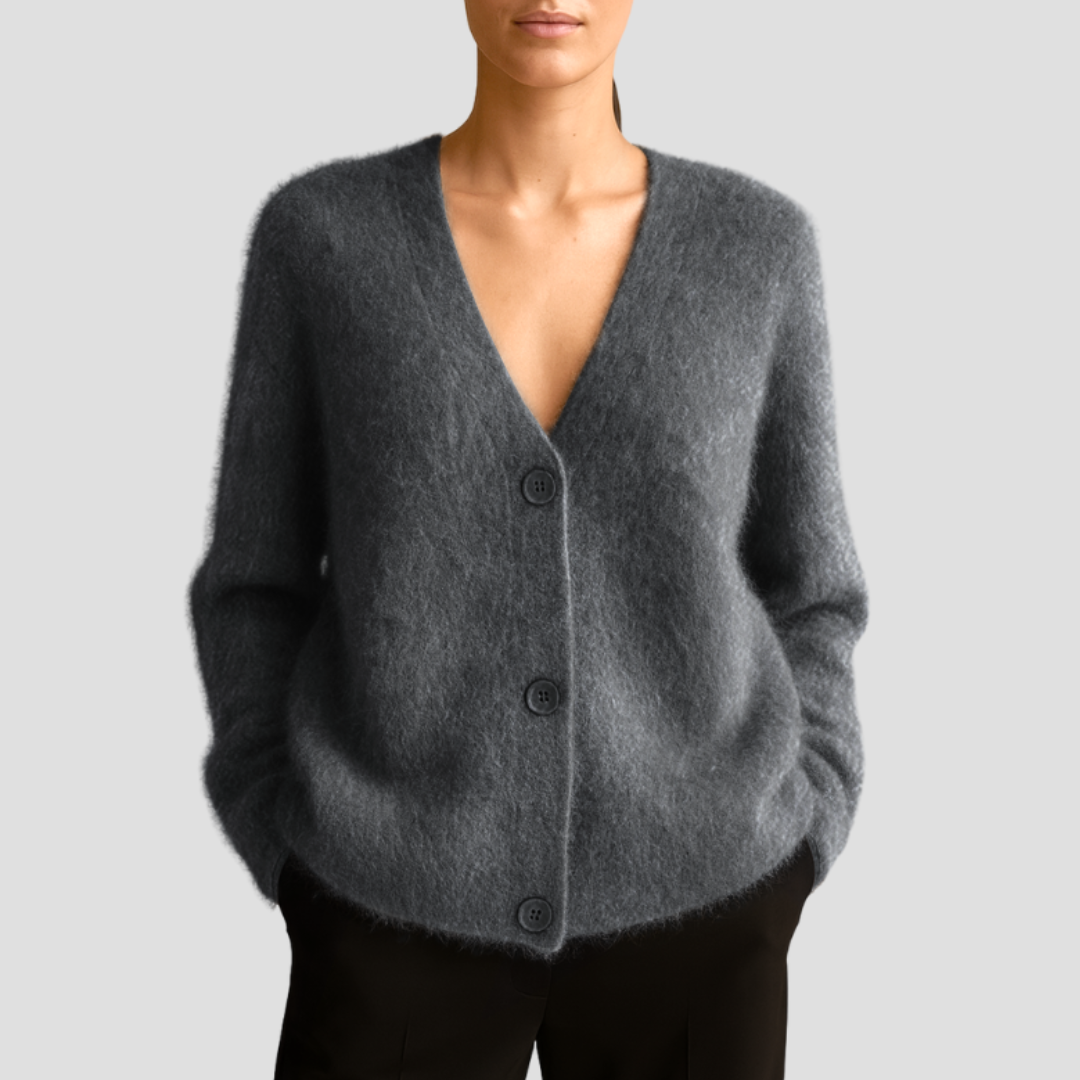 Émilie | Cardigan Doux en Cachemire