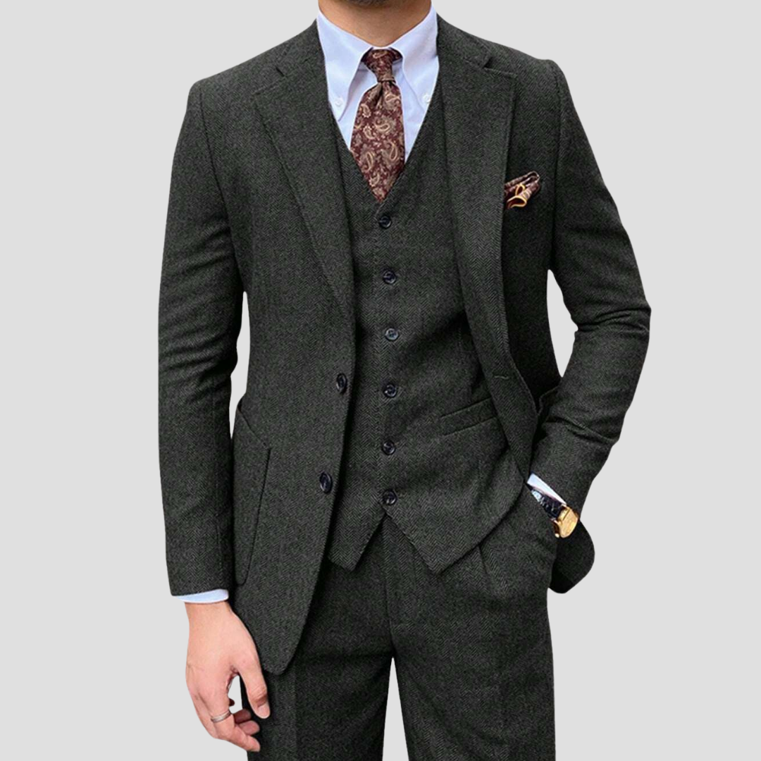 Didier | Costume Slim Gilet Coordonné