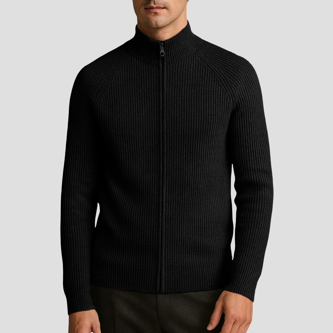 Sacha | Cardigan Zippé