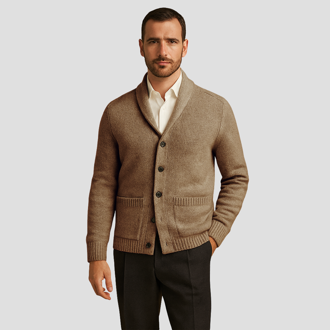 Pacôme | Cardigan Col Châle