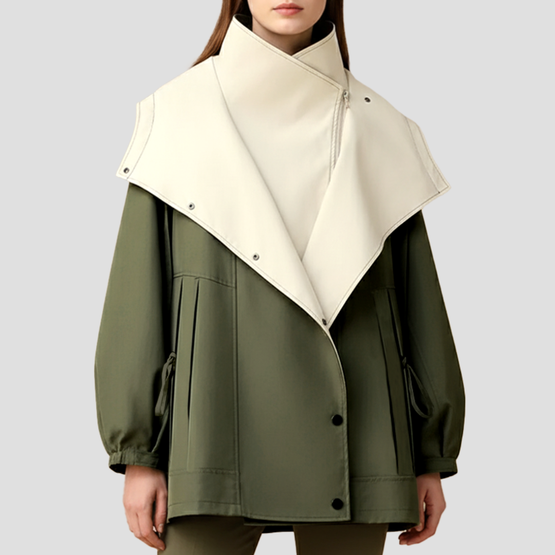 Audrey | Trench Bicolore