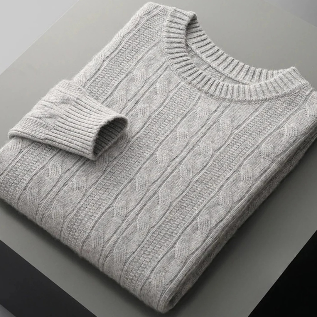 Charles | Pull Col Rond Torsadé