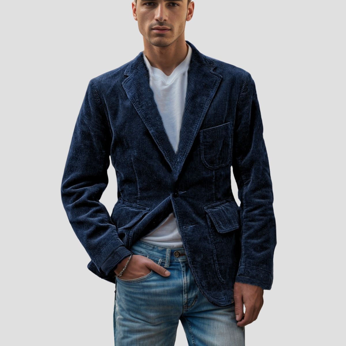 Adrien | Veste Velours Côtelé