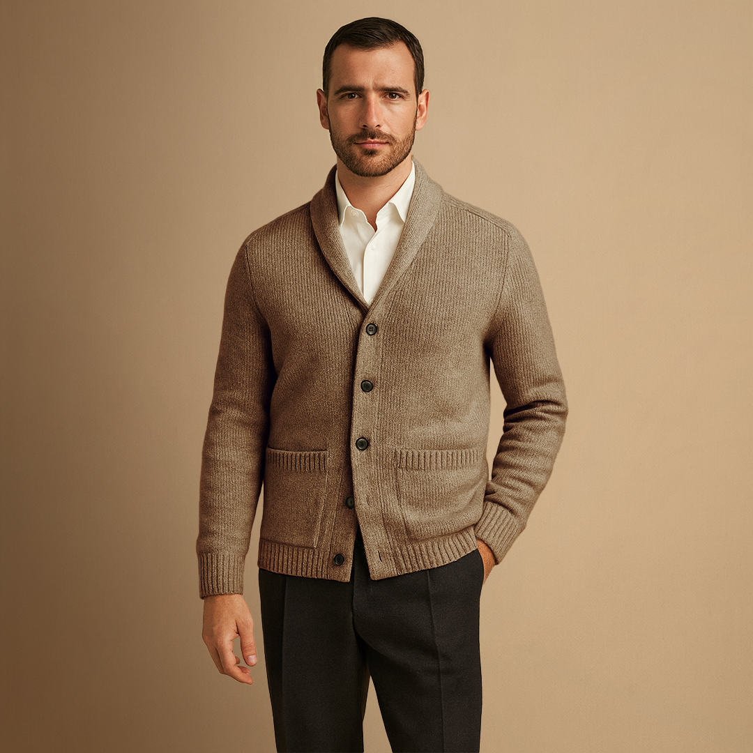Pacôme | Cardigan Col Châle