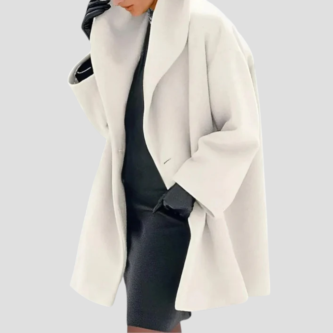 Noémie | Manteau Laine à Capuche