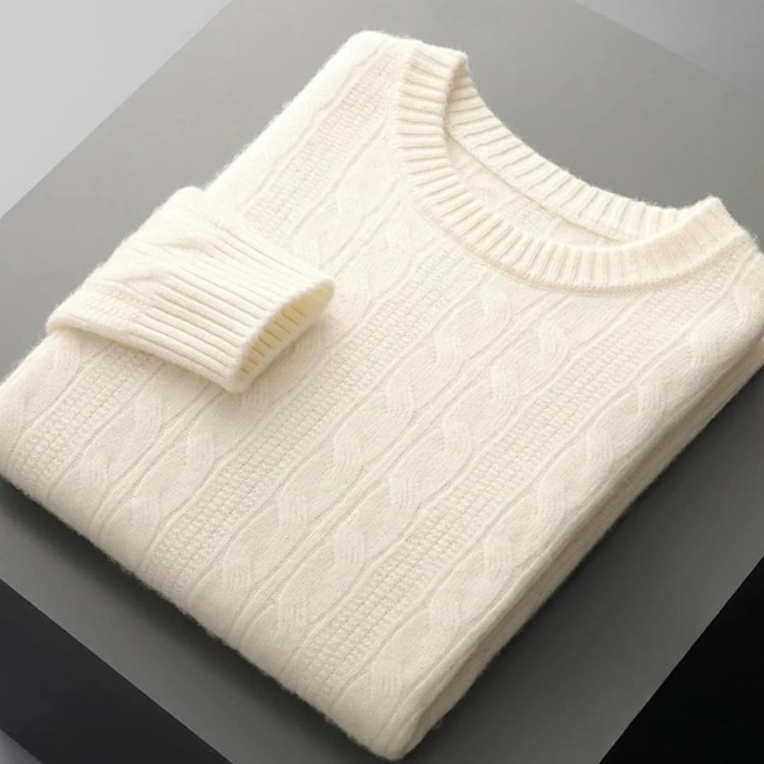 Charles | Pull Col Rond Torsadé