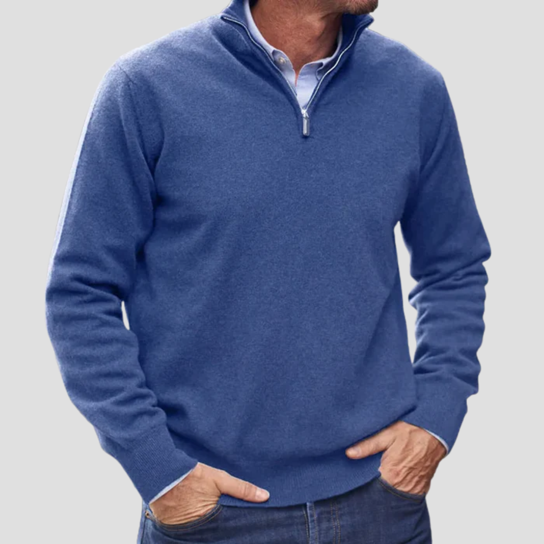 Lancelot | Pull Zippé Élégant