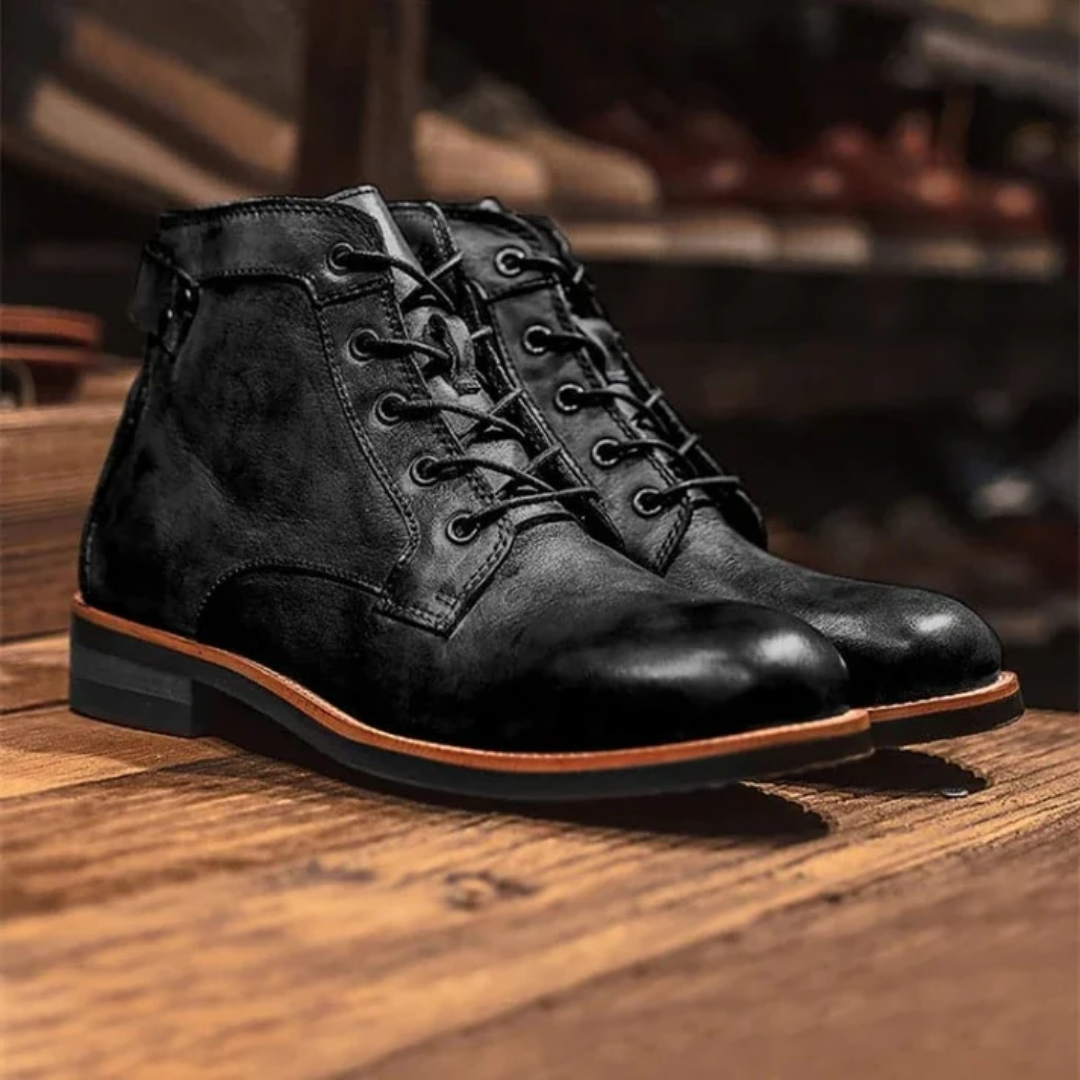 Xavier | Bottines Cuir Élégantes