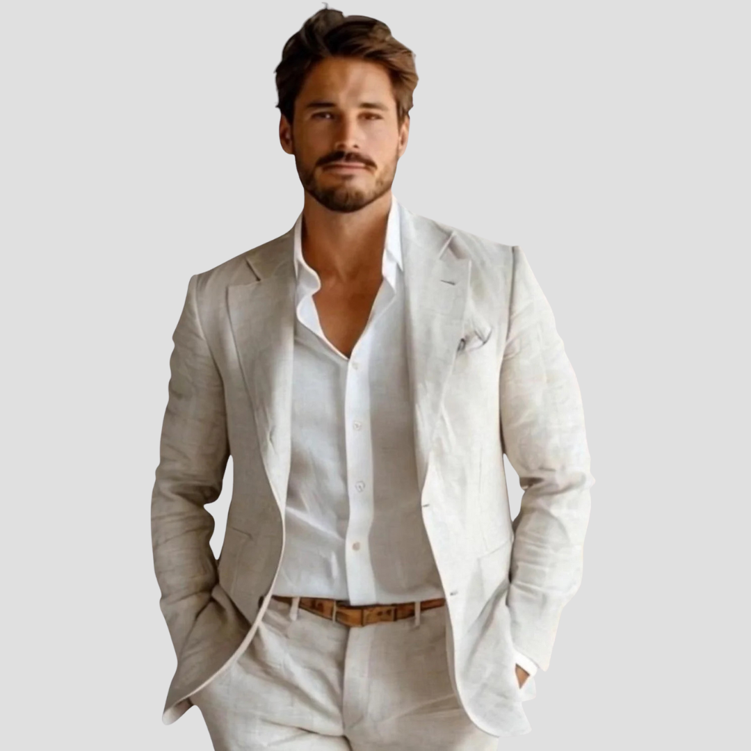 Nicolas | Blazer d’Été Homme en Lin Léger