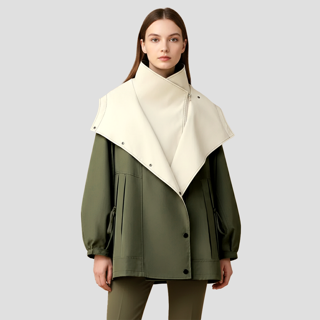 Audrey | Trench Bicolore