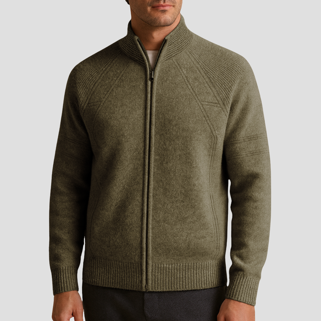 Maxence | Cardigan Zippé