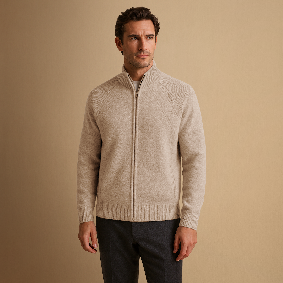 Maxence | Cardigan Zippé