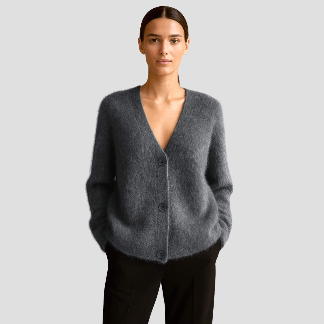 Émilie | Cardigan Doux en Cachemire