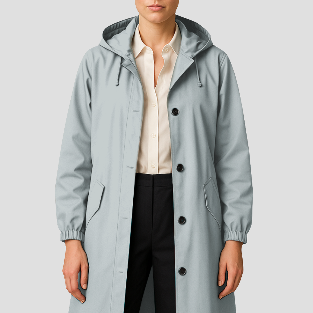 Geneviève | Imperméable Léger à Capuche