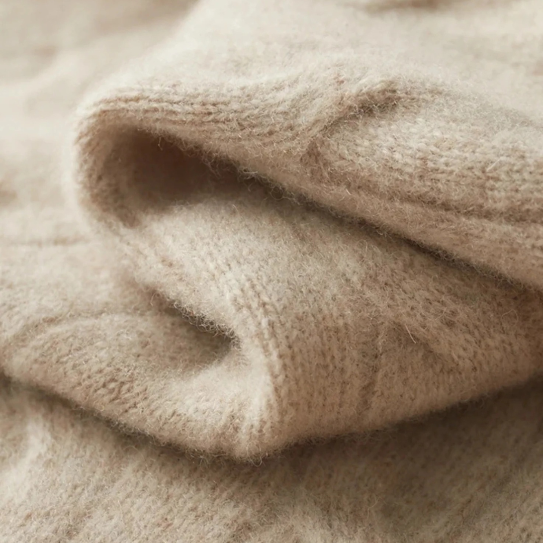 Blanchard | Pull Demi-Zippé Torsadé