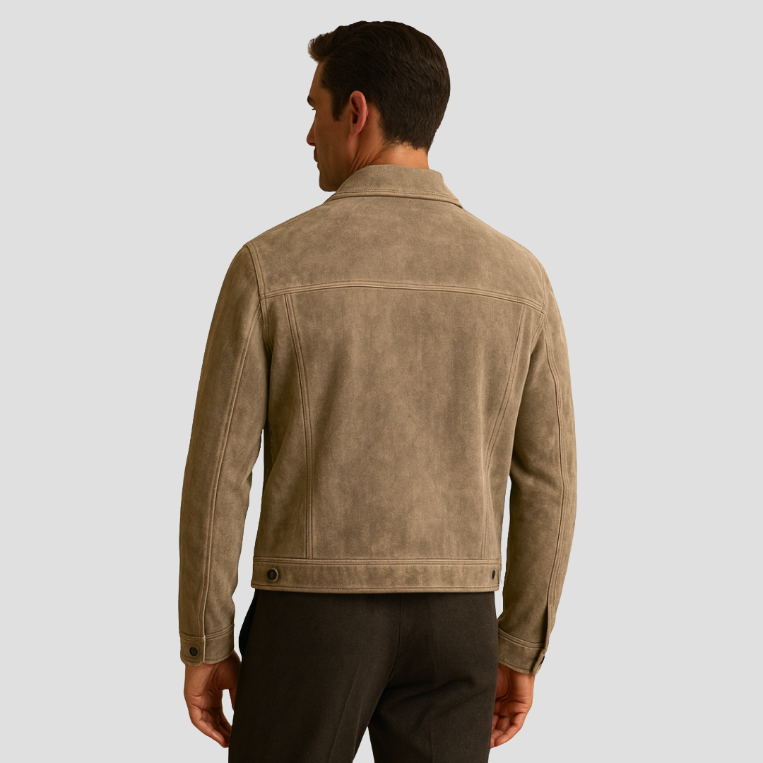 Christophe | Veste Suédée Chic