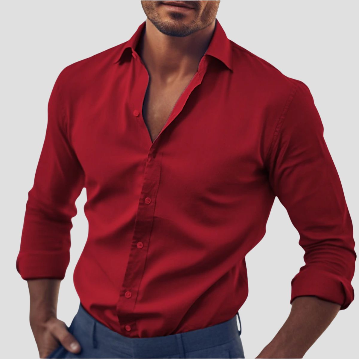 Mark | Chemise en Coton Élégante