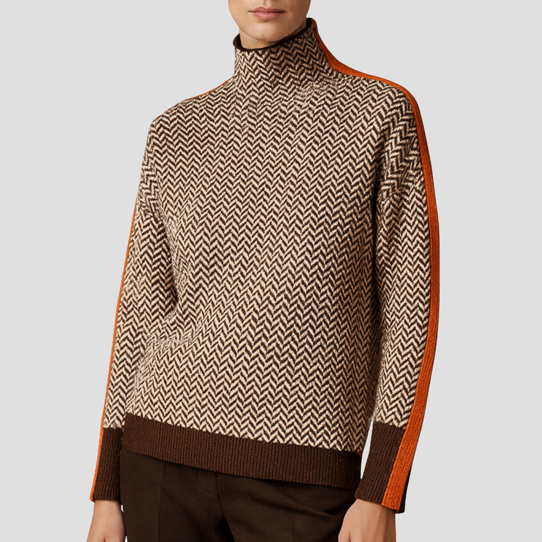 Pascale | Pull Col Roulé en Cachemire